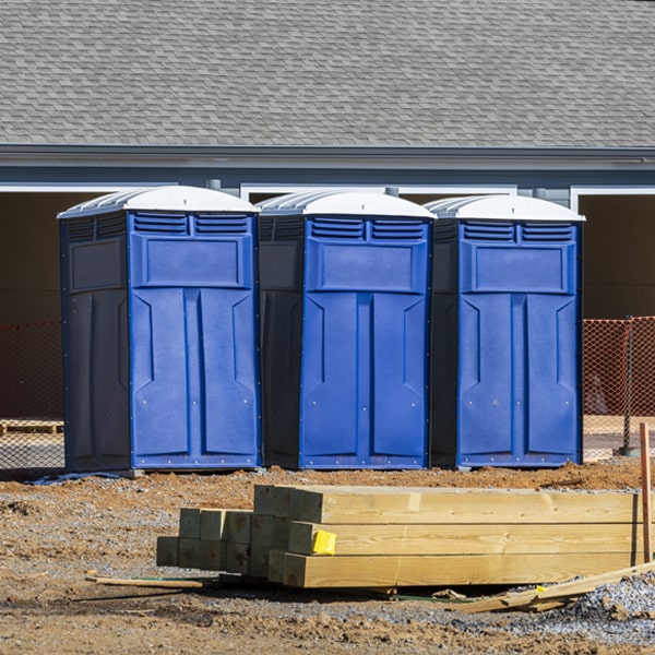 how do you ensure the porta potties are secure and safe from vandalism during an event in Woodcliff Lake NJ